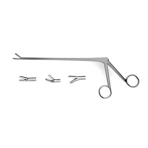 Micro Tissue Forceps, 1.0 Mm Tips Impregnated W/ Fine Tungsten Carbide Dust, Counter-Balanced Handle, Straight W/ Platform, 10" (25.0 Cm)